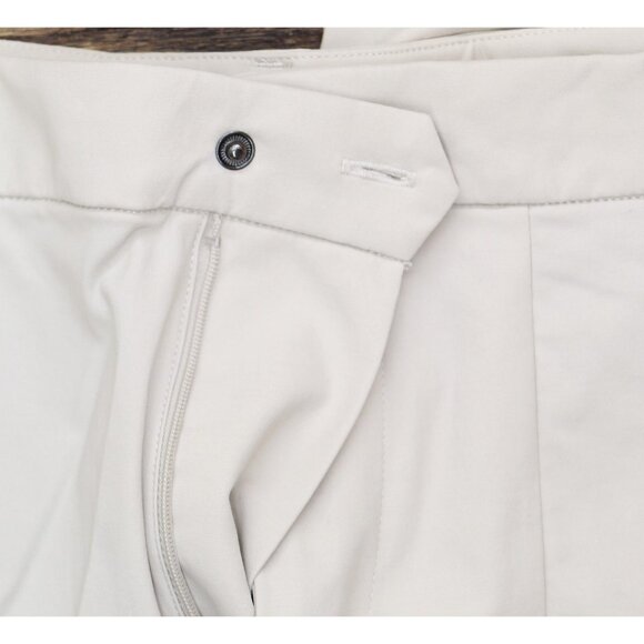 NWT All In Motion Snap Button Zip Front Commuter Pants Light Taupe Brown 36x30 - Picture 8 of 9